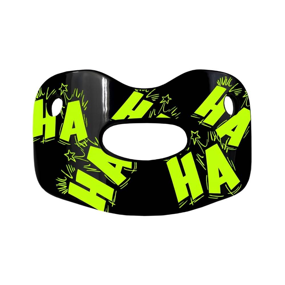 Haha black green lip care adult braces-spot
