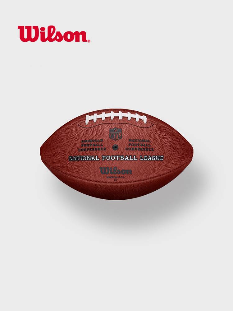 Wilson Wilsheng NFL official use of cowhide material Material American football waist flag No. 9 adult ball