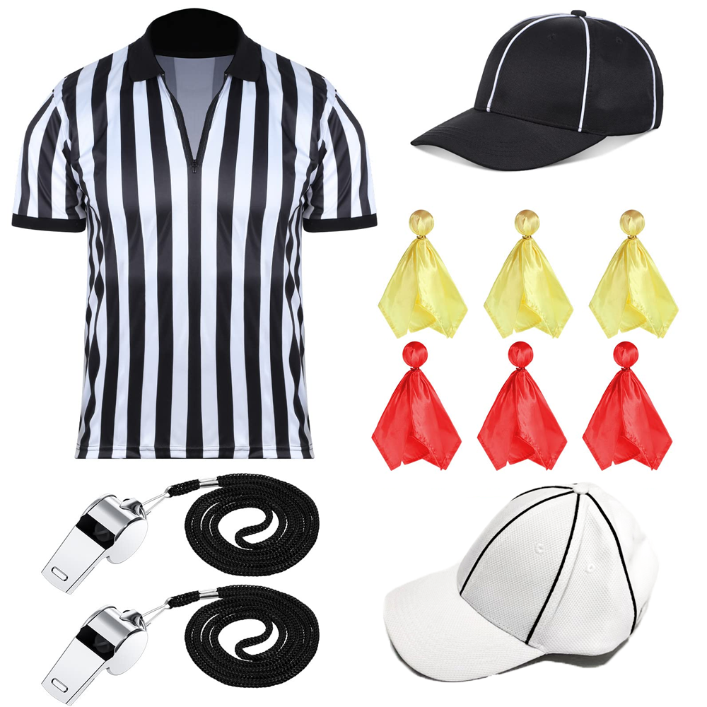 CHD American rugby referees T -shirt short -sleeved long -sleeved lapels plus velvet men's professional competition can be customized
