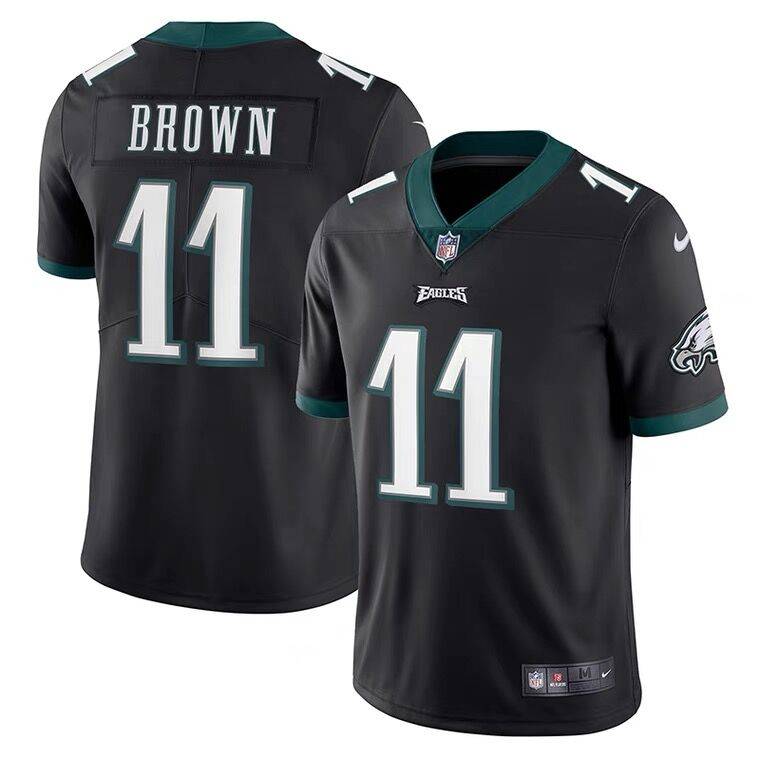 NFL American Rugby Alliance Eagles Philadelphia Eagle Team Brown Brown Jersey
