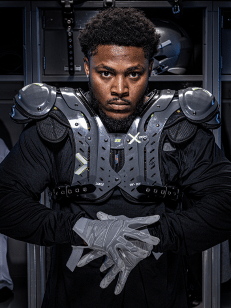 Rugby armor XTECH X2 Football Shoulder PAD breastplate adult protection equipment spot