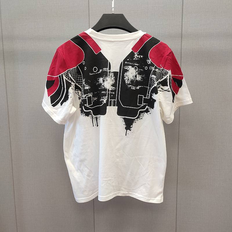 Wide brand rugby series sports summer children's clothing short -sleeved round neck loose T -shirt boy top big logo