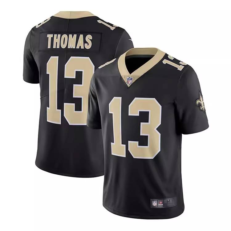 New Orleans Saint Jersey New Orleans Saints Rugby Uniform No. 13 THOMAS Competition Male