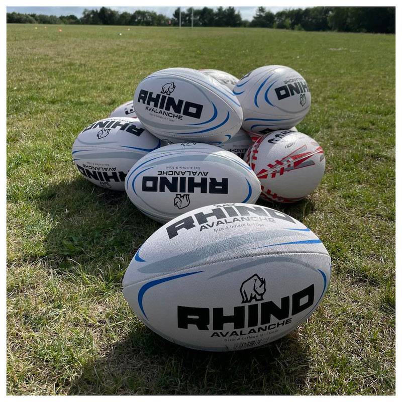 Rhino British Rugby Avalanche Training Entrusted Rugby No. 4/5 Double -layer Skin 100%Import