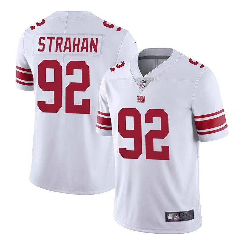 NFL rugby clothes New York giant New Yorkgiants leisure sports training ball No. 92 Strahan