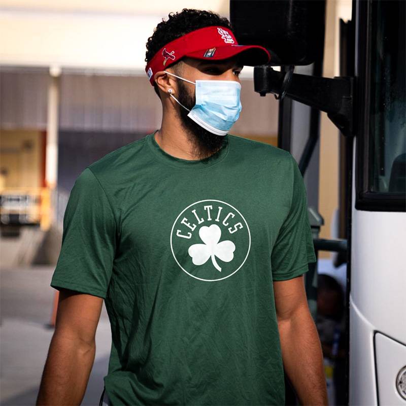 Boston Celtics Basketball Short -sleeved T -shirt Male Tatham Shooting Sports Loose Cotton Training clothes