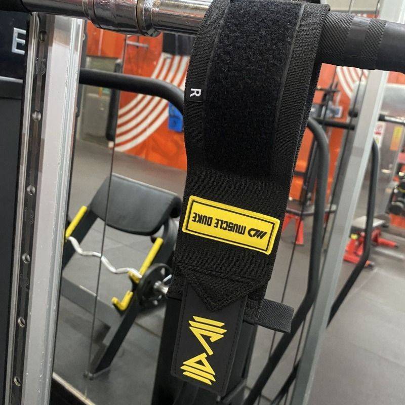 Muscle Duke Fitness Wallblack Benchi Paper Paper Paper Pressing the wrist Men and Women's Disposal Power of Power of Power of Power of Bad Sprain Assist Belt