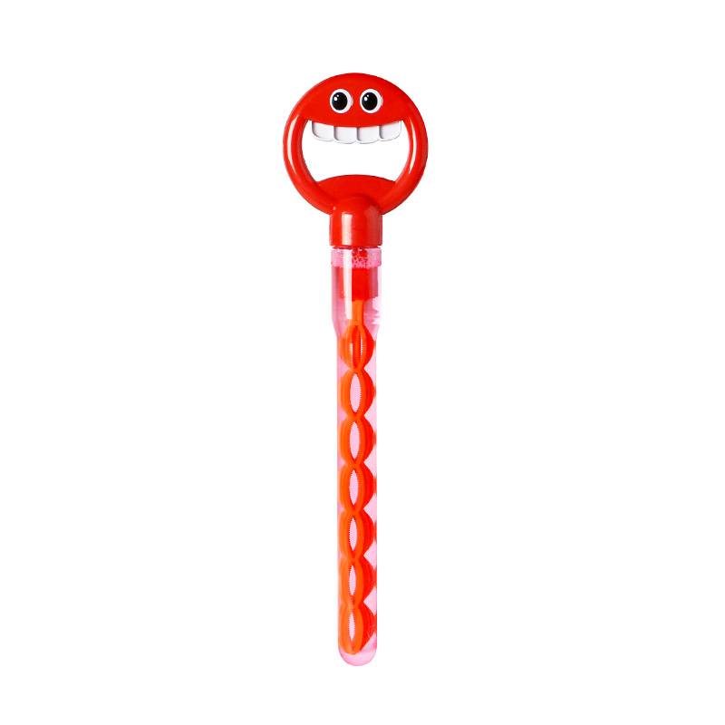 New lovely smiley 32 -hole children's bubble sticks a large number of bubbles girl heart toy children's day graduation