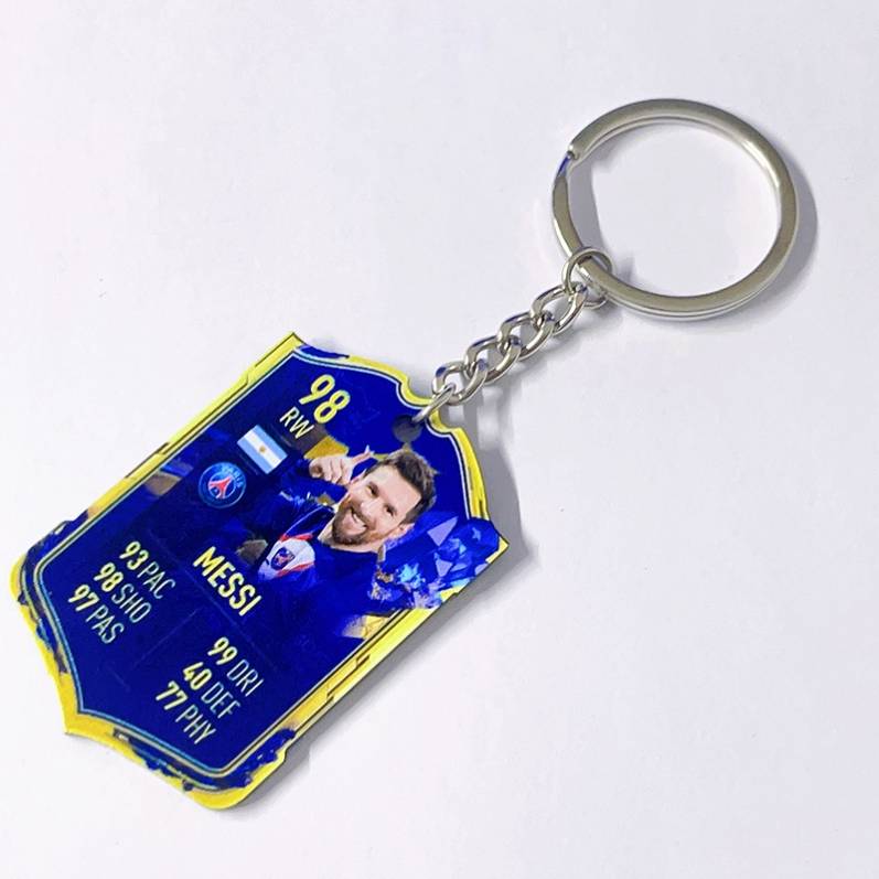 Football Acrylic Key Bin-Messi Paris 98