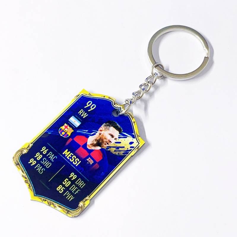 Football Acrylic Key Bin-Messa Barcelona 99