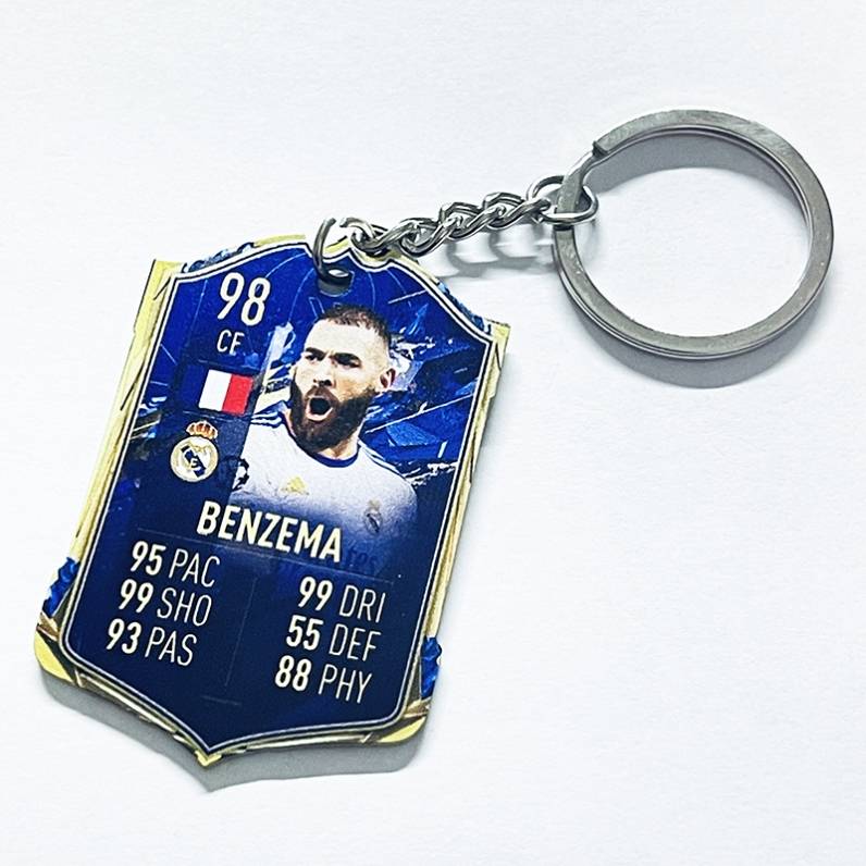 Football Acrylic keychain-Benzema