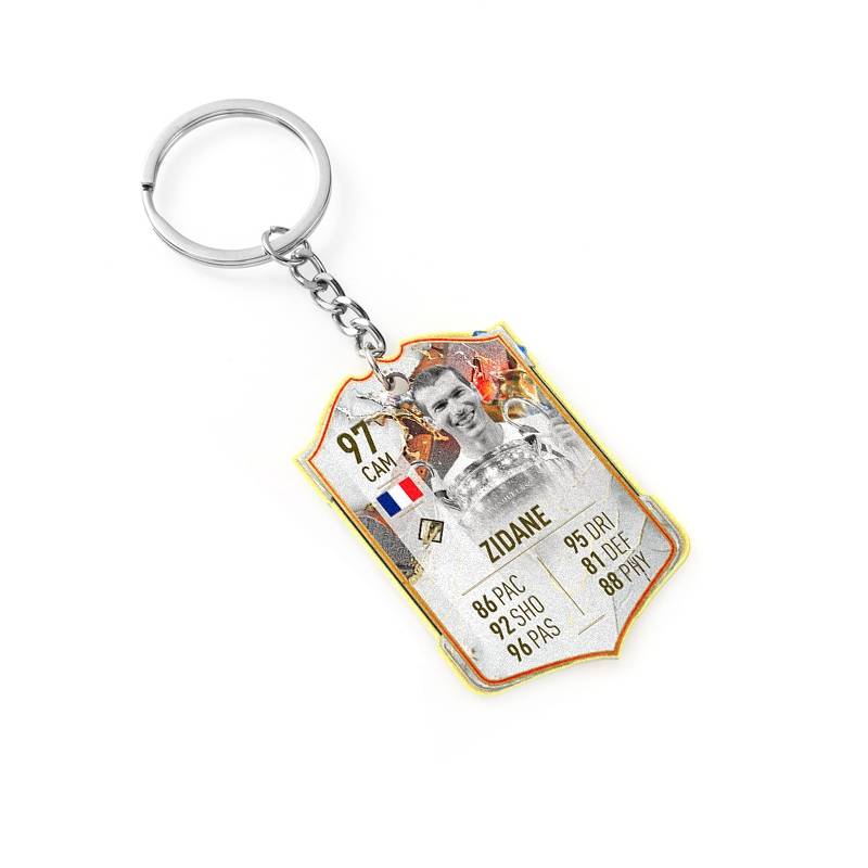 Football Acrylic keychain-Zidane 97