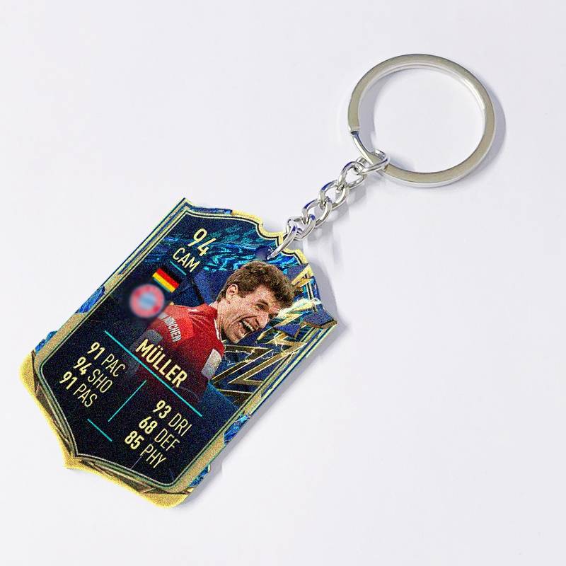 Football Acrylic keychain-Mueller 94