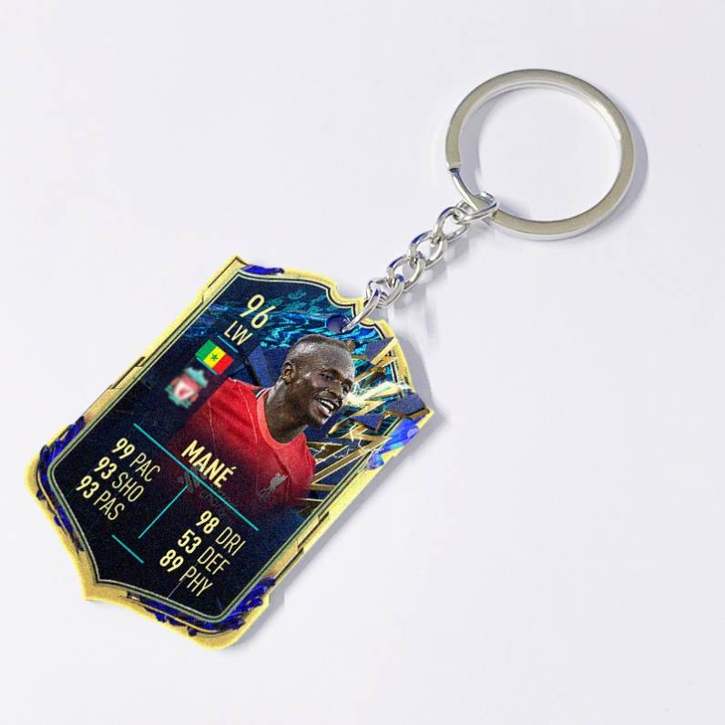 Football acrylic keychain-Mane 96