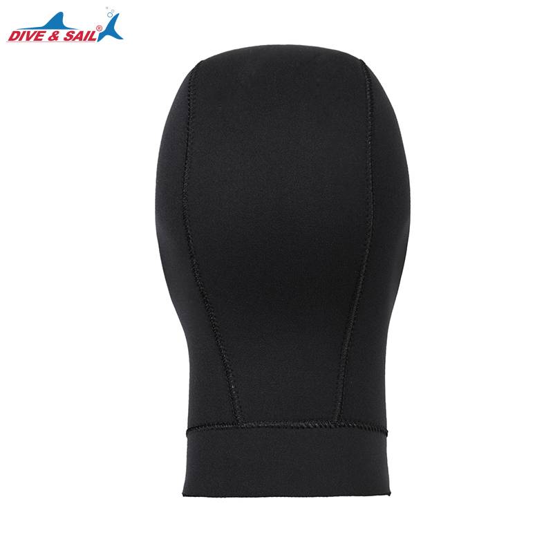 DIVE & Sail diving hat Adult man's head set of female ear protective ear protection warm sunscreen winter swimming snorkeling shoulder and face, Gini