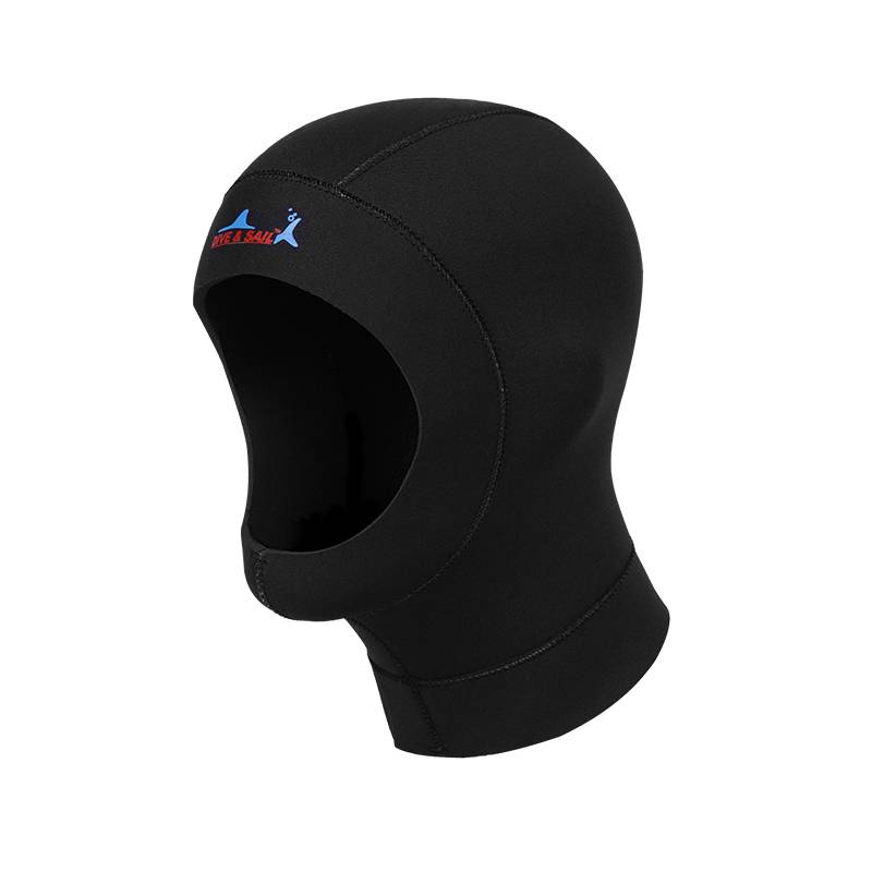 DIVE & Sail diving hat Adult man's head set of female ear protective ear protection warm sunscreen winter swimming snorkeling shoulder and face, Gini