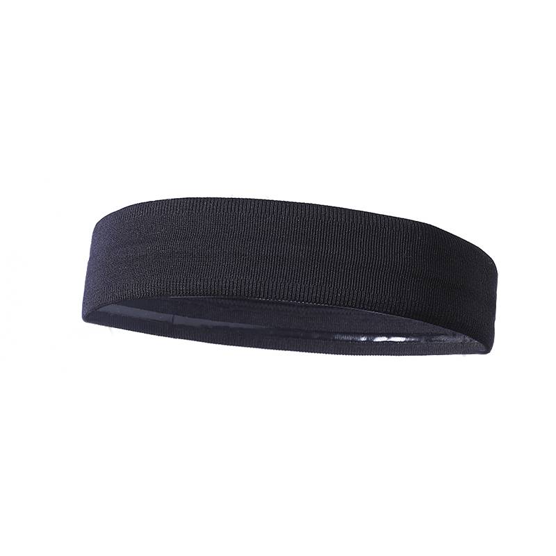 Black sweat -proof anti -slip hair band