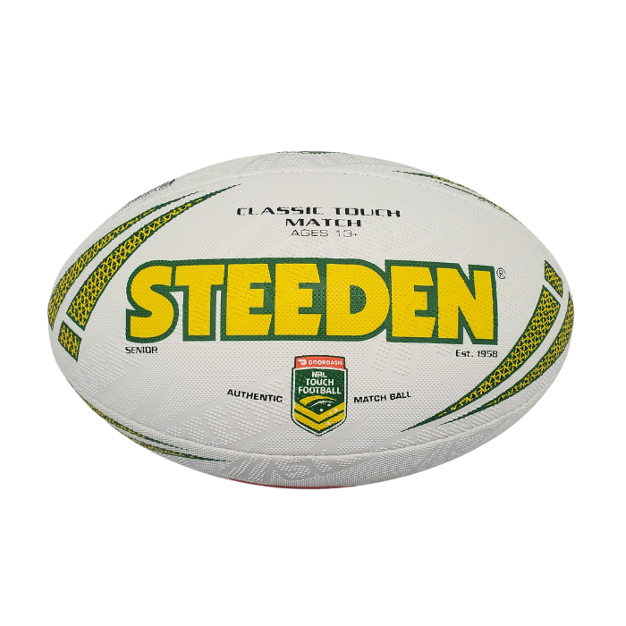 Steeden Classic Touch Match Rugby Ball Classic Tentacle Rugby
