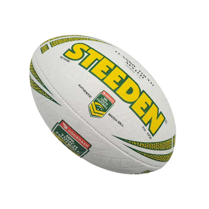 Steeden Classic Touch Match Rugby Ball Classic Tentacle Rugby