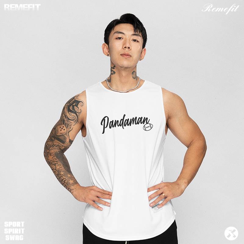 Remefitx Pandaren Co -branded Rugby City Series American Sports Thin Sports Thin Shoulder Speed Training Vest