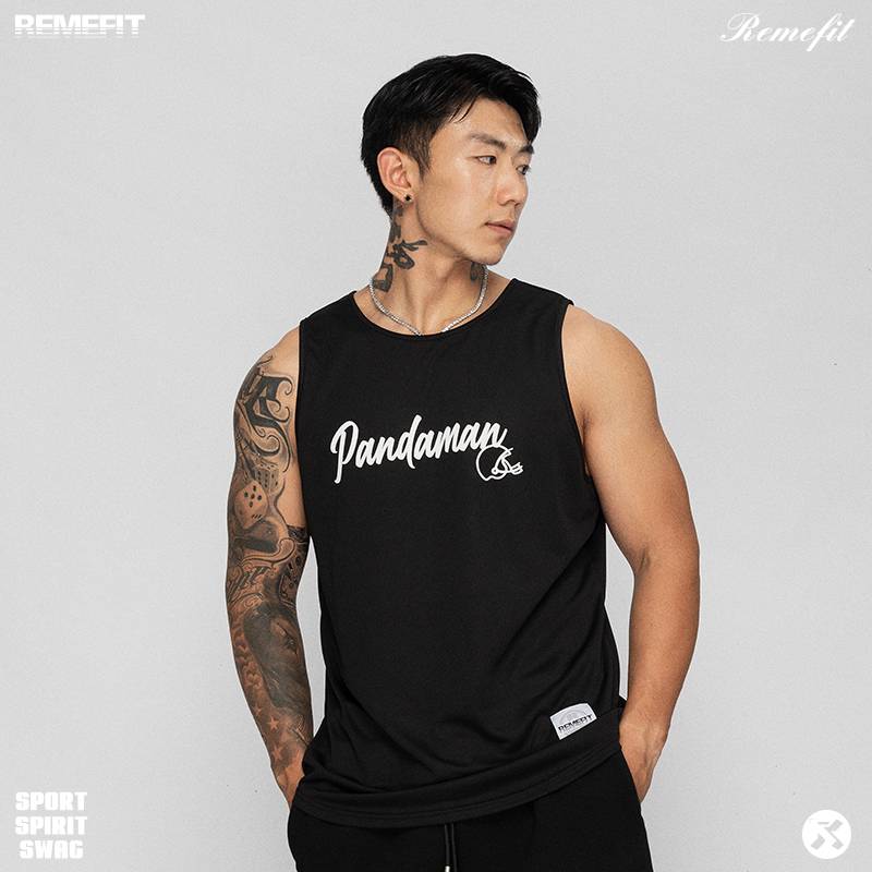 Remefitx Pandaren Co -branded Rugby City Series American Sports Thin Sports Thin Shoulder Speed Training Vest