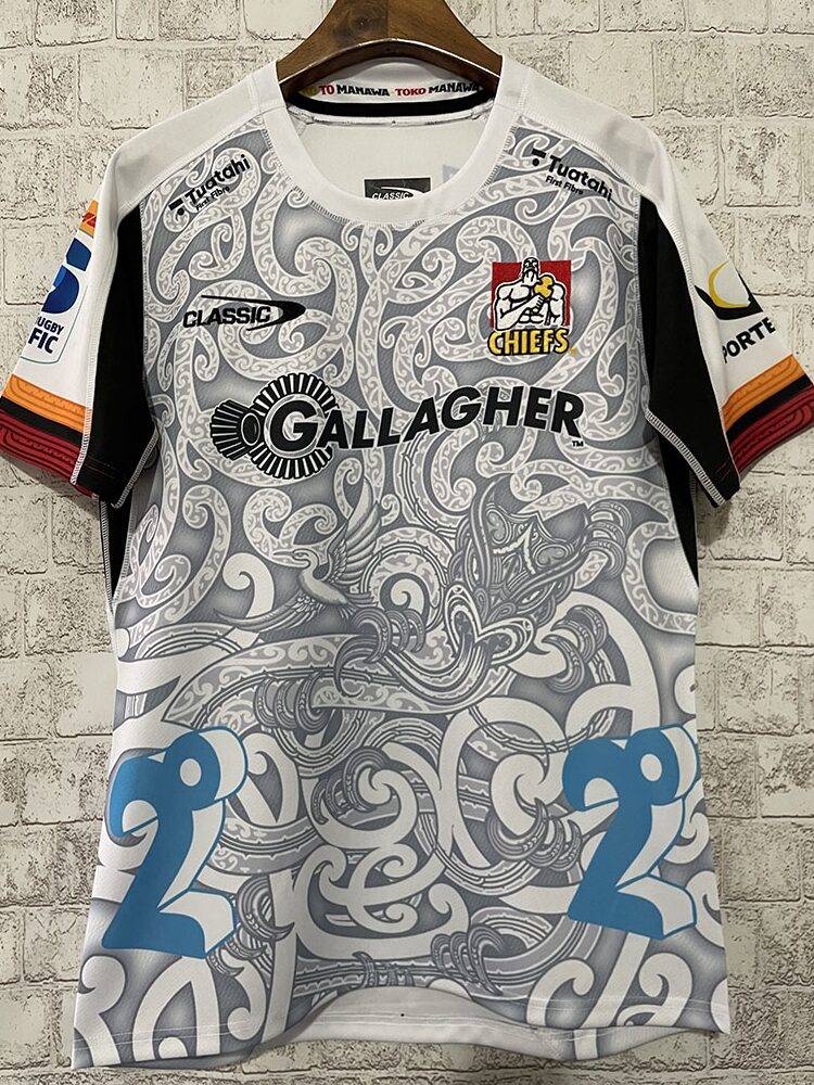 2024 New Zealand Chief Crusades Crusades Blues Highland Rugby clothes Rugby Jersey
