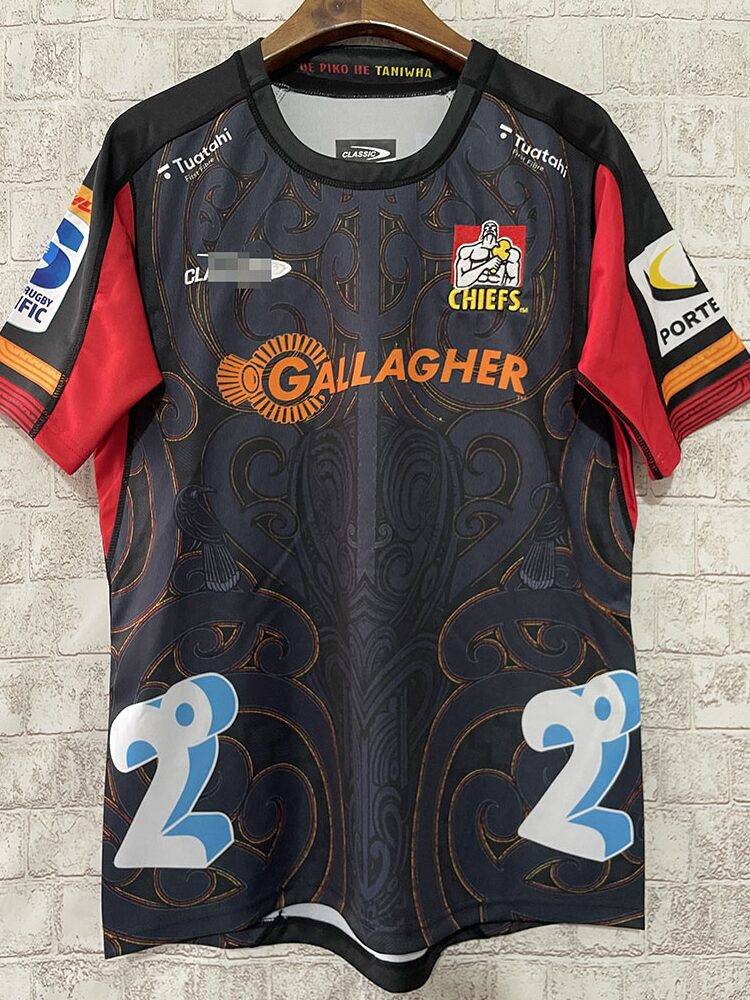 2024 New Zealand Chief Crusades Crusades Blues Highland Rugby clothes Rugby Jersey