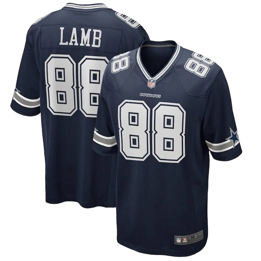 NFL Dallas Cowboys Rugby Uniform No. 88 Ceedee Lamb jersey sportswear