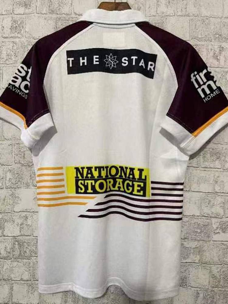 2024nrl Bronzban Mustang Flux Jersey Vests Short Sleeve Training Server Broncos Rugbyjersey