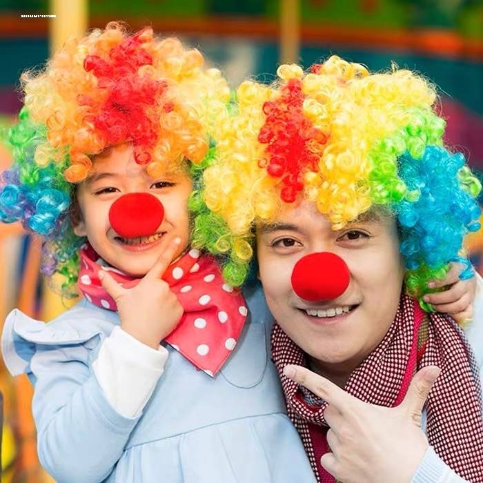 Halloween Sponge Clown Nose Red Booktale Sponge Ball Clown Bagital Magic Prop