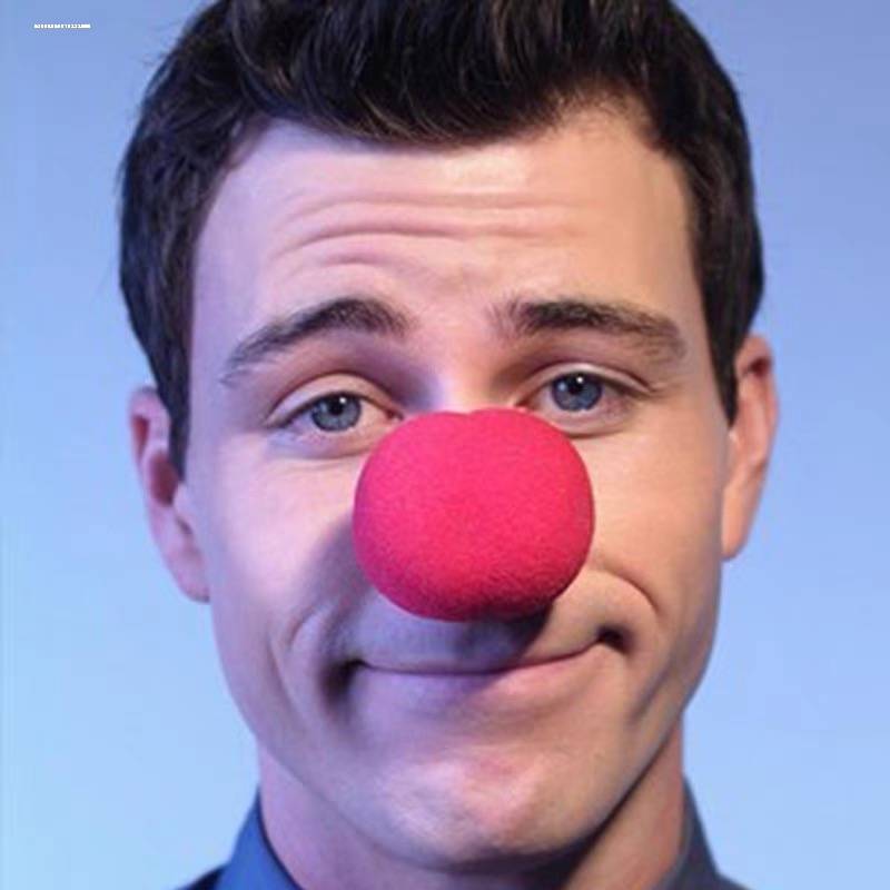 Halloween Sponge Clown Nose Red Booktale Sponge Ball Clown Bagital Magic Prop