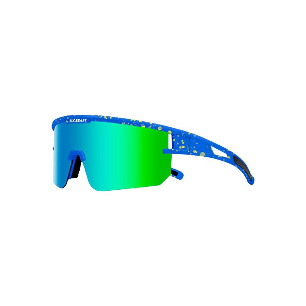 True green film glasses