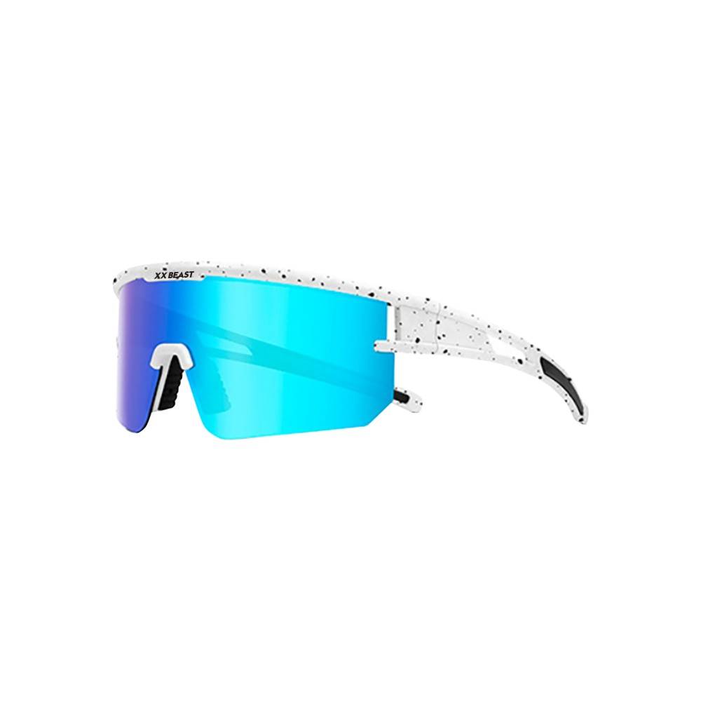 White Bing Blue Glasses