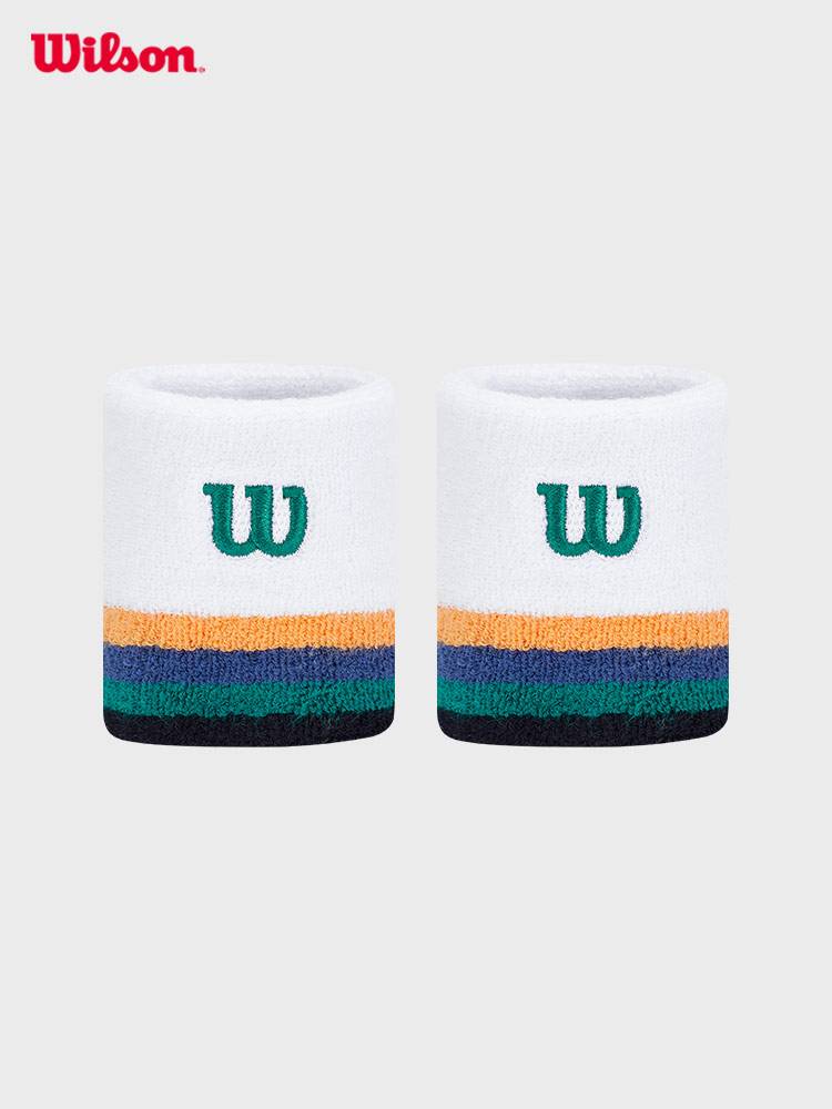 Wilson Wilsheng official 24 years new men and women universal versatile classic contrasting logo tennis wrist guard