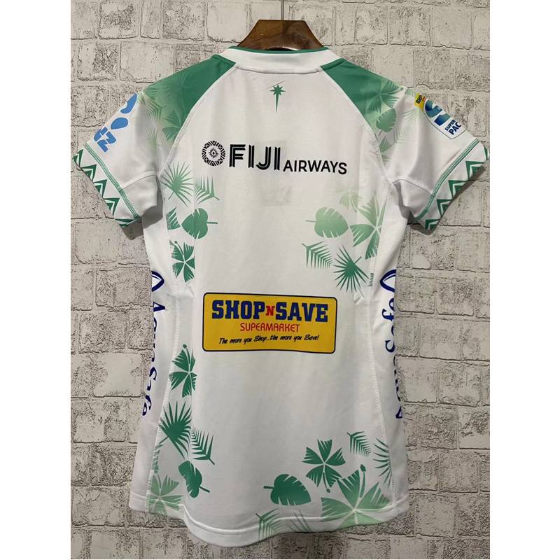 2024 New Fiji Women's Fortune Football Clothes Sports Women's Jersey Fiji Rugby Jerseys
