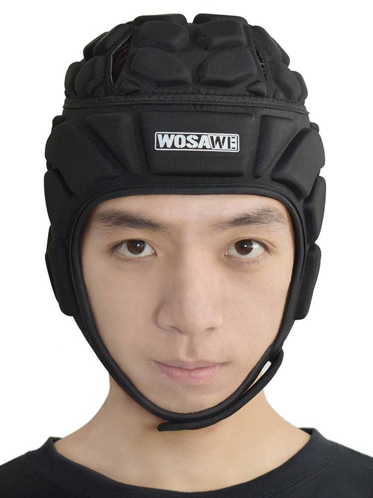 Voswi outdoor sports anti -collision cap anti -attack head set speed drops riding rugby football goalkeeper helmet caps