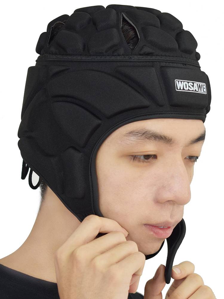 Voswi outdoor sports anti -collision cap anti -attack head set speed drops riding rugby football goalkeeper helmet caps