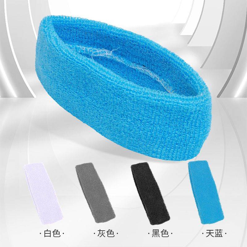 Anti -sweat -proof tape -handle, sweat -absorbing with summer fitness basketball guides sweat with head scarf, sweat, sweat head, elastic male lady