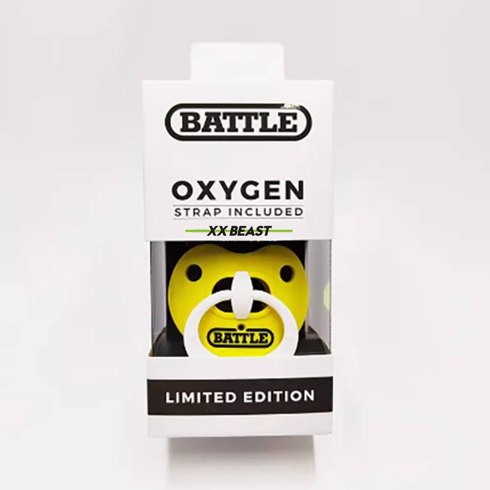 Yellow pacifier braces