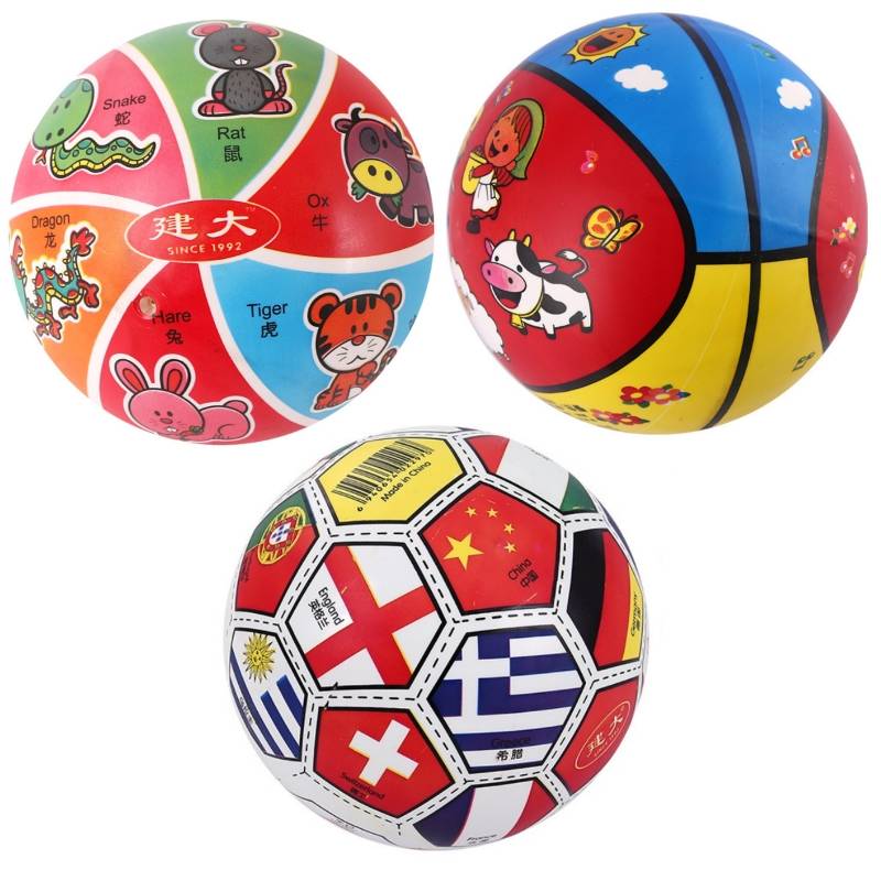 [Sending air pocket] zodiac ball+cartoon basketball+national flag football