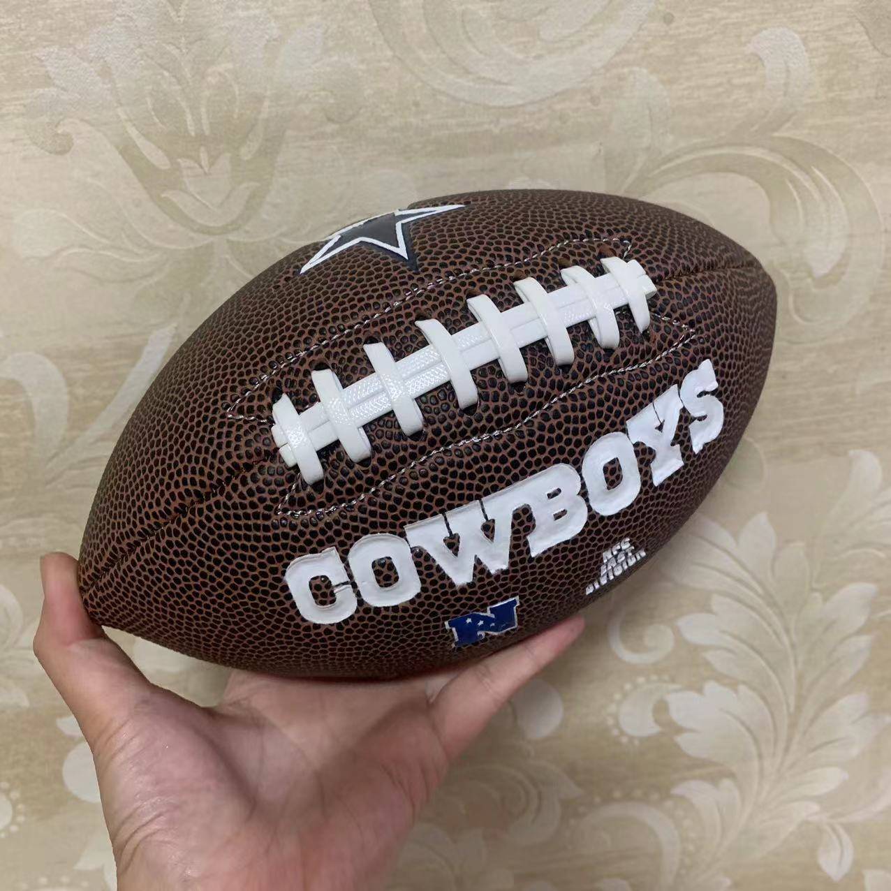 New model 3/5/9 leather American rugby NFL series primary and secondary school students training teaching special indoor outdoor
