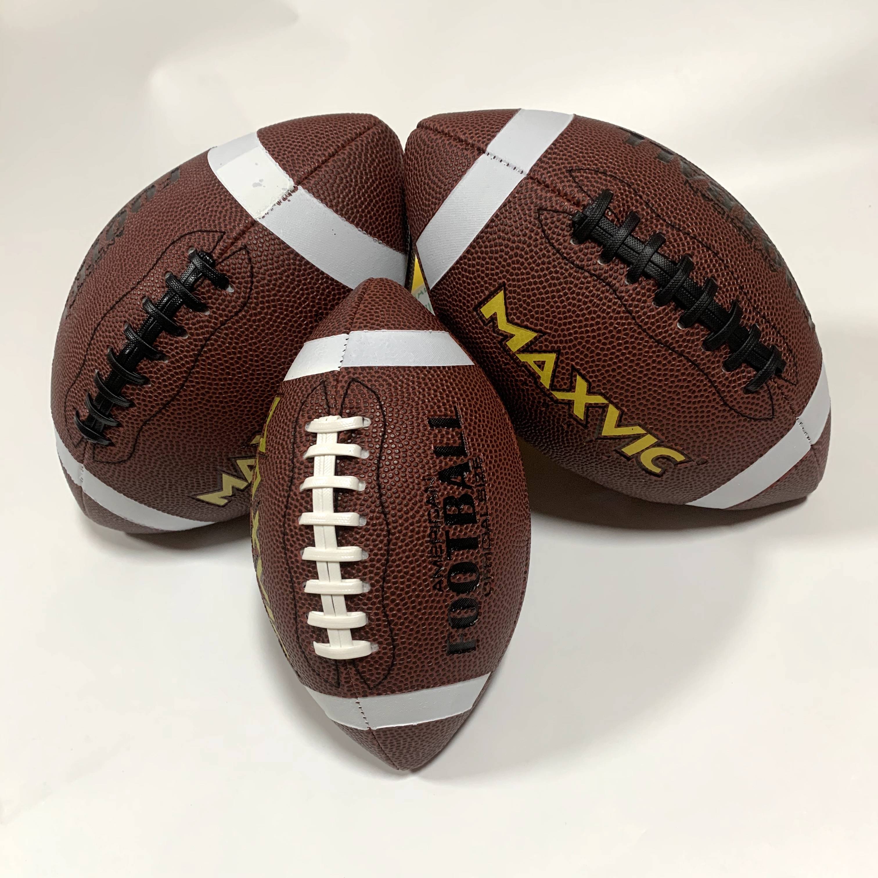 New model 3/5/9 leather American rugby NFL series primary and secondary school students training teaching special indoor outdoor