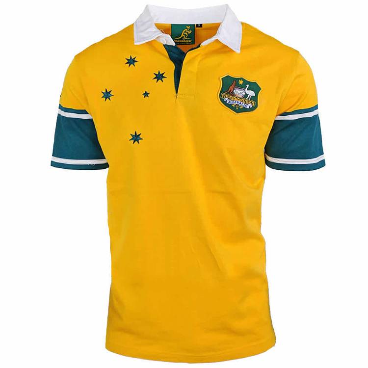 Retro version of Australian Fishland Horton Malu Hairwood Rugby Dress Rugby Jers