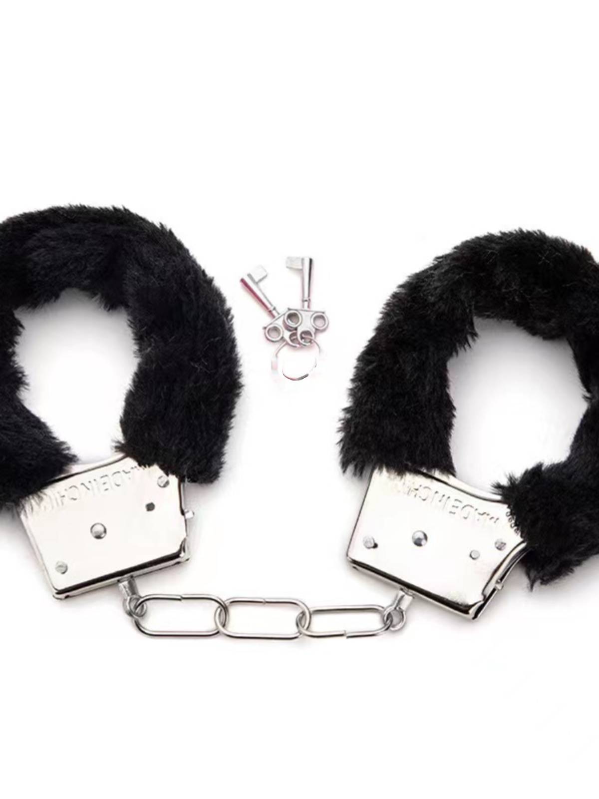 Handcuffs bracelets and children's toys scripts Killing room props stainless steel bracelet couple iron alloy foot torture