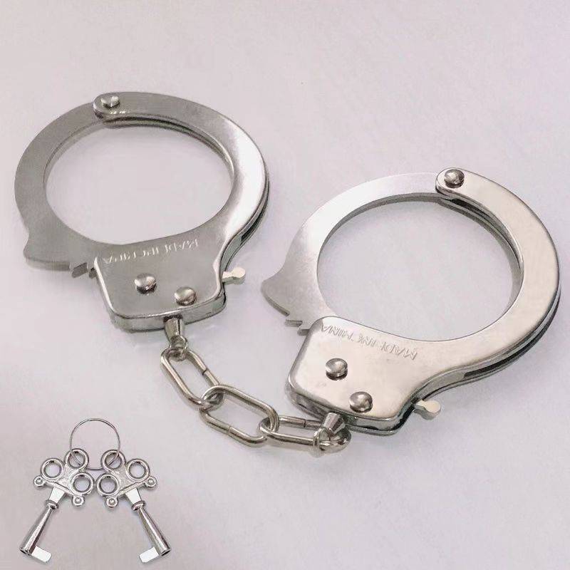 Thicker metal handcuffs