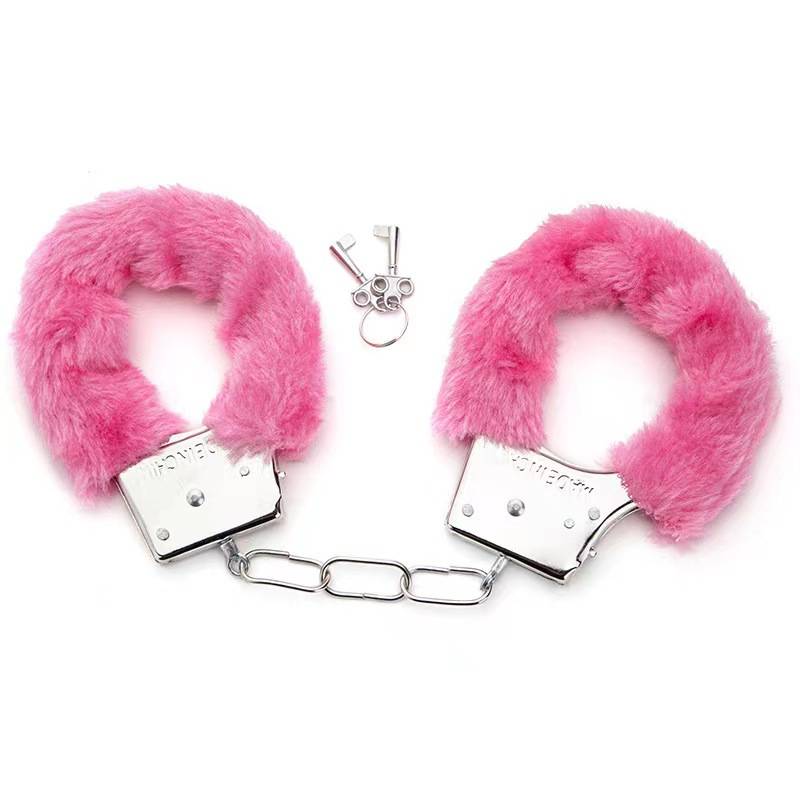 Thicked metal handcuff pink