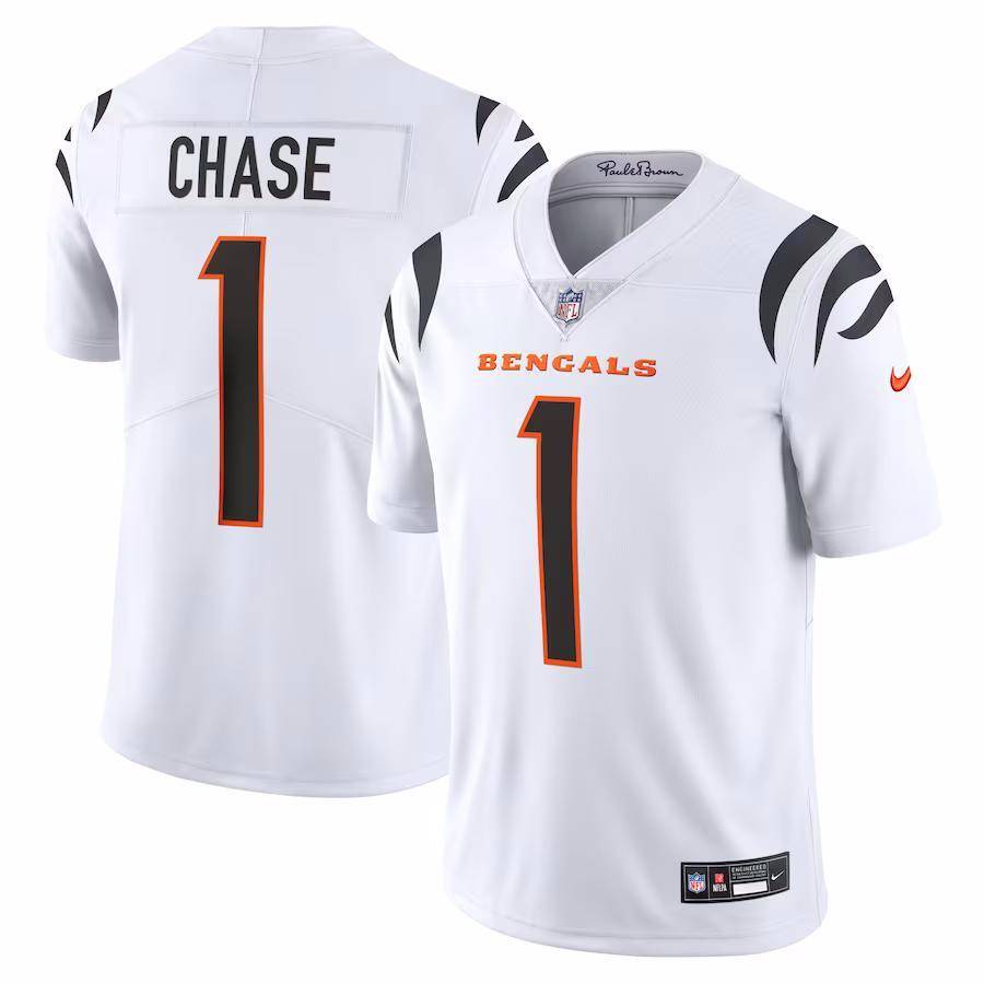 NFL American Rugby League Bengals Cyntinna Tiger CHASE CHASE Grass Jersey