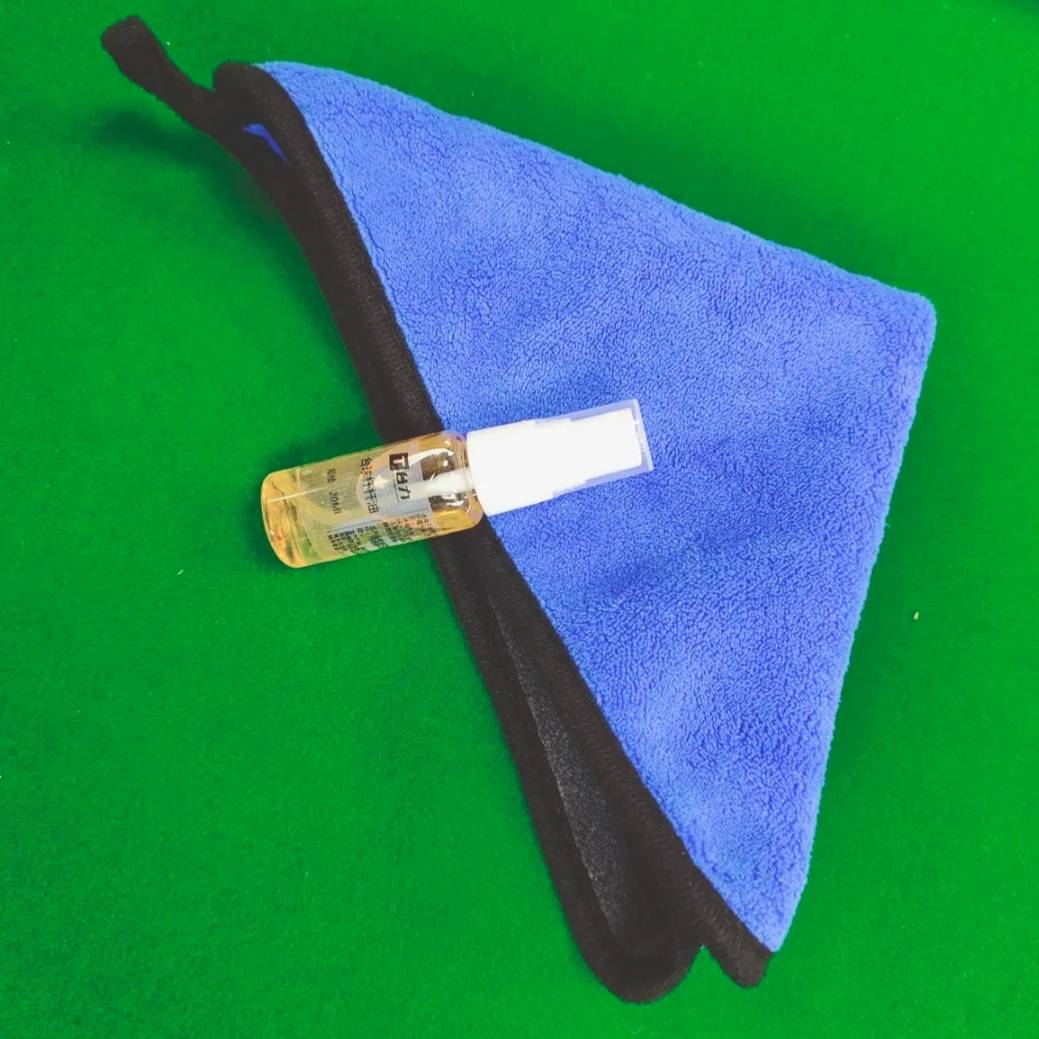 Ping oil+rubbing cloth