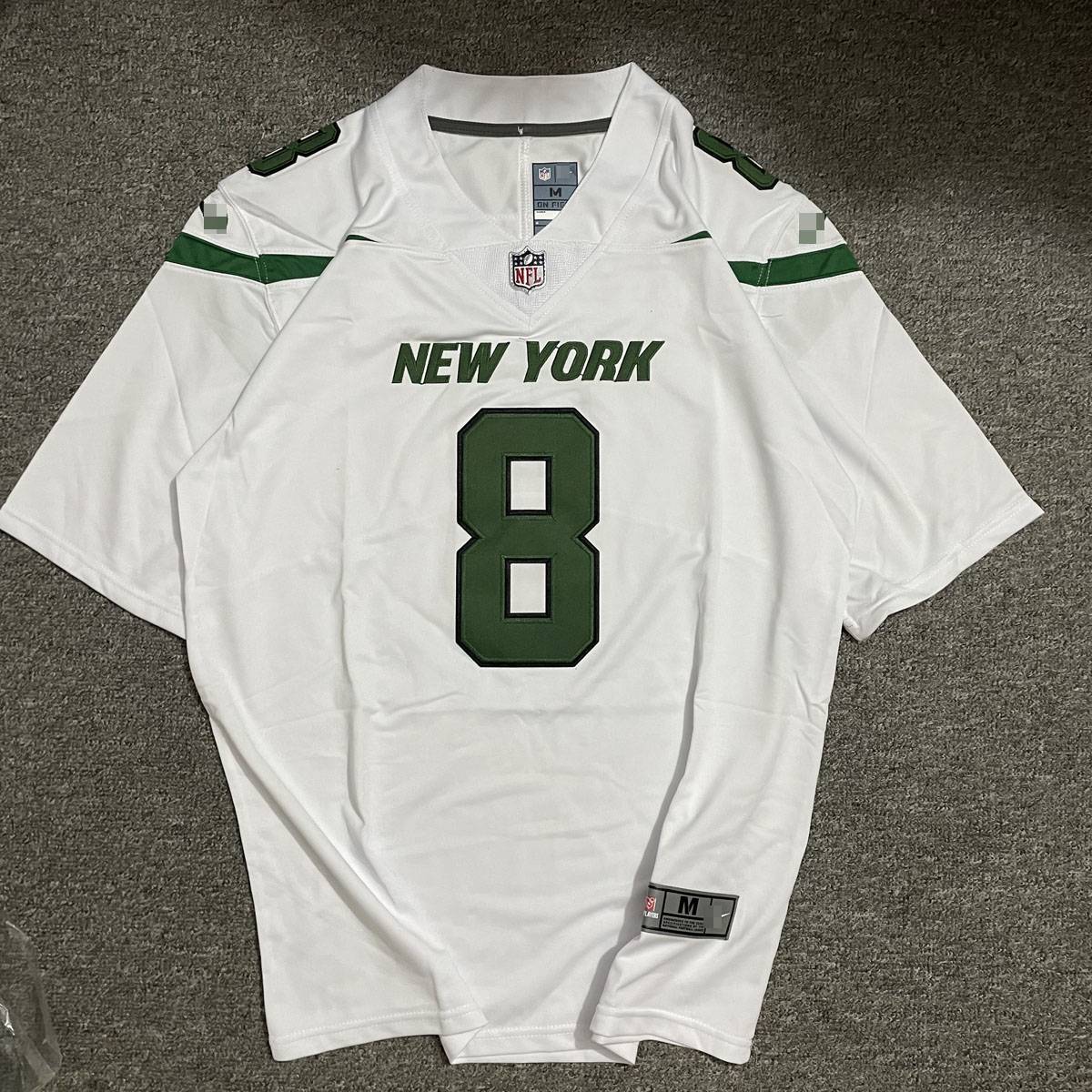 European and American hip -hop embroidery digital large -size rugby uniform Short -sleeved personality street hiphop jersey top men and women