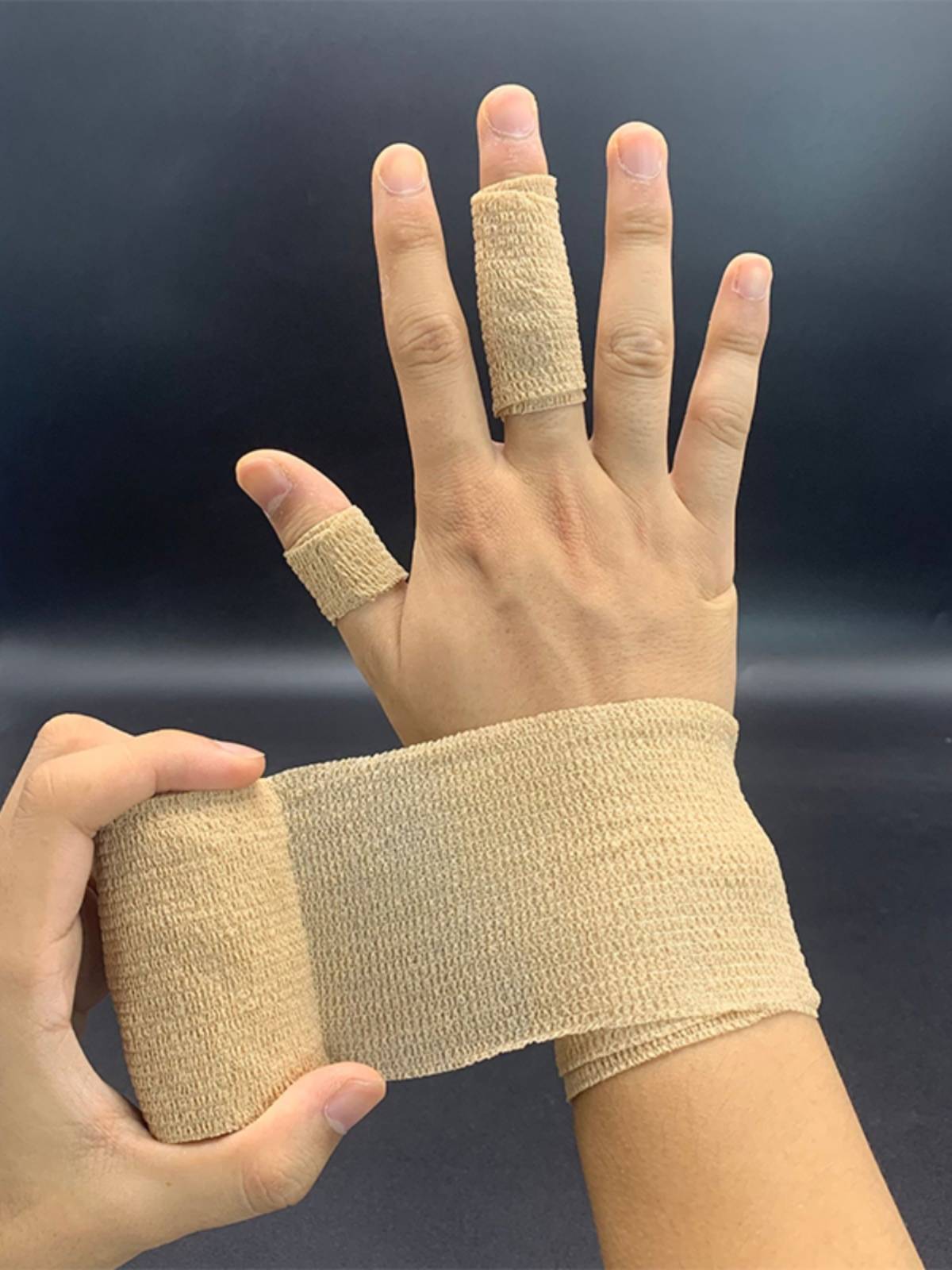 Elastic sports self -stick bandage football basketball scar plus pet elastic bandage bandage wrist and knee, elbow, ankle care